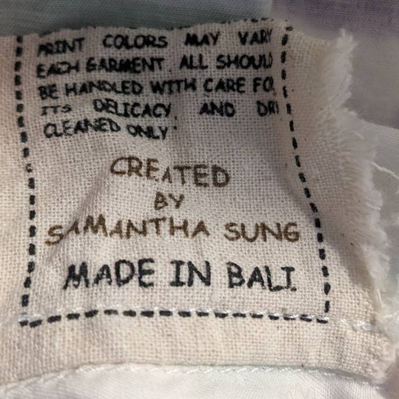 Samantha Sung NWT Snow Flake Tie Dye Devon Dress Small - Picture 7 of 8